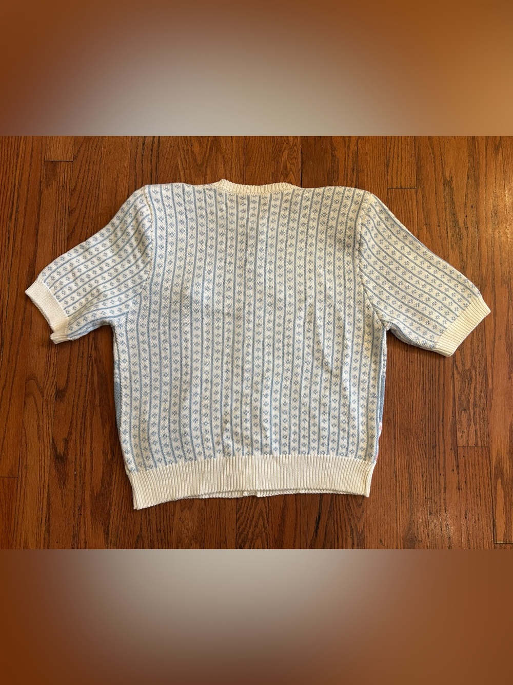 Vintage Rare Susan Bristol Hand Embroidered Novelty Cottagecore Cardigan L - Picture 6 of 8